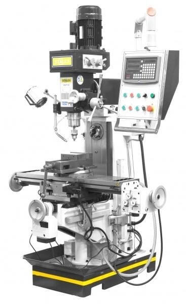 Станок универсально-фрезерный, стол 1000x240 мм с УЦИ,Х/У 380В STALEX MUF50 Верстаки и столы