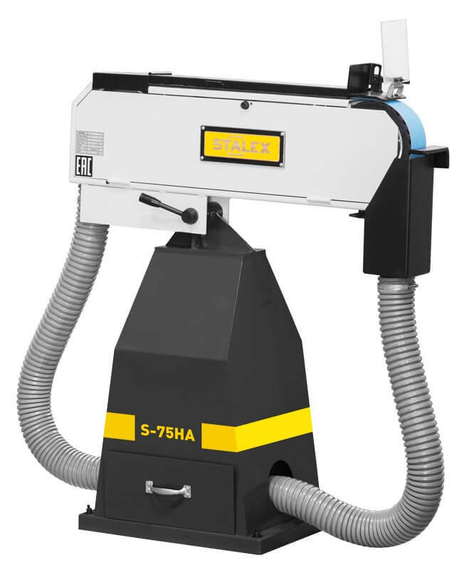 Станок ленточно-шлифовальный с системой сбора пыли STALEX 389025 Станки для заклепки тормозных колодок